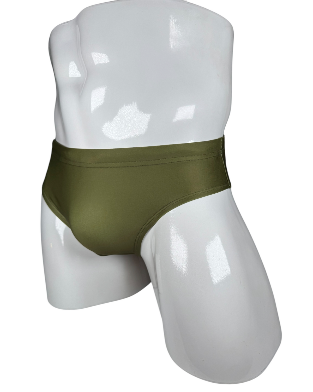 WARRIOR SOLID OLIVE BRIEFS | MEN SWIMWEAR | ETHAN UNDERWEAR | OUTFAIR | OUTFAIR