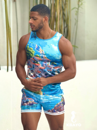 BRAVA TOWN TANK TOP | MEN TANK TOP | KBAYO | OUTFAIR | OUTFAIR