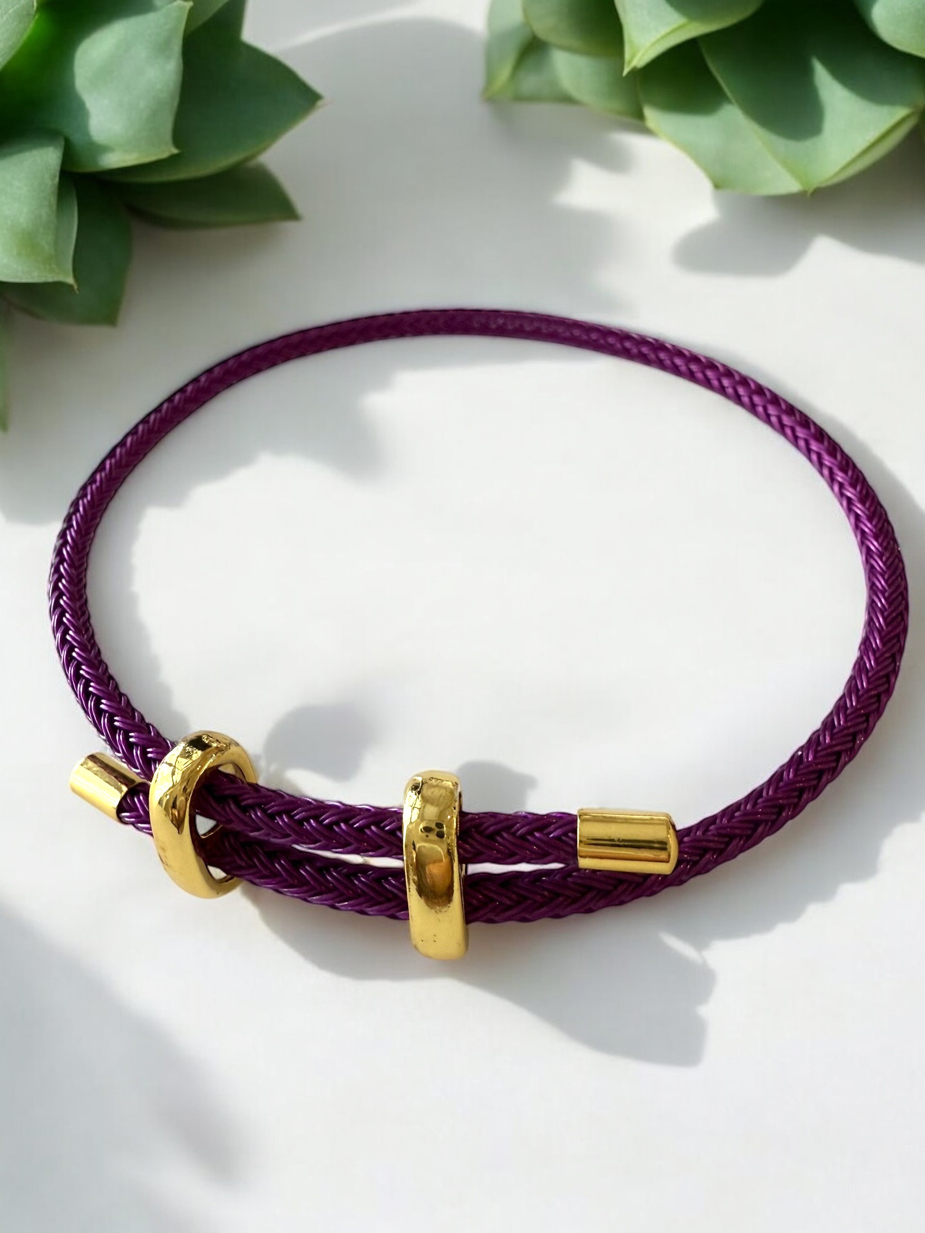 Dark Orchid Bracelet | MEN ACCESSORIES | LAVISH NY | OUTFAIR | OUTFAIR