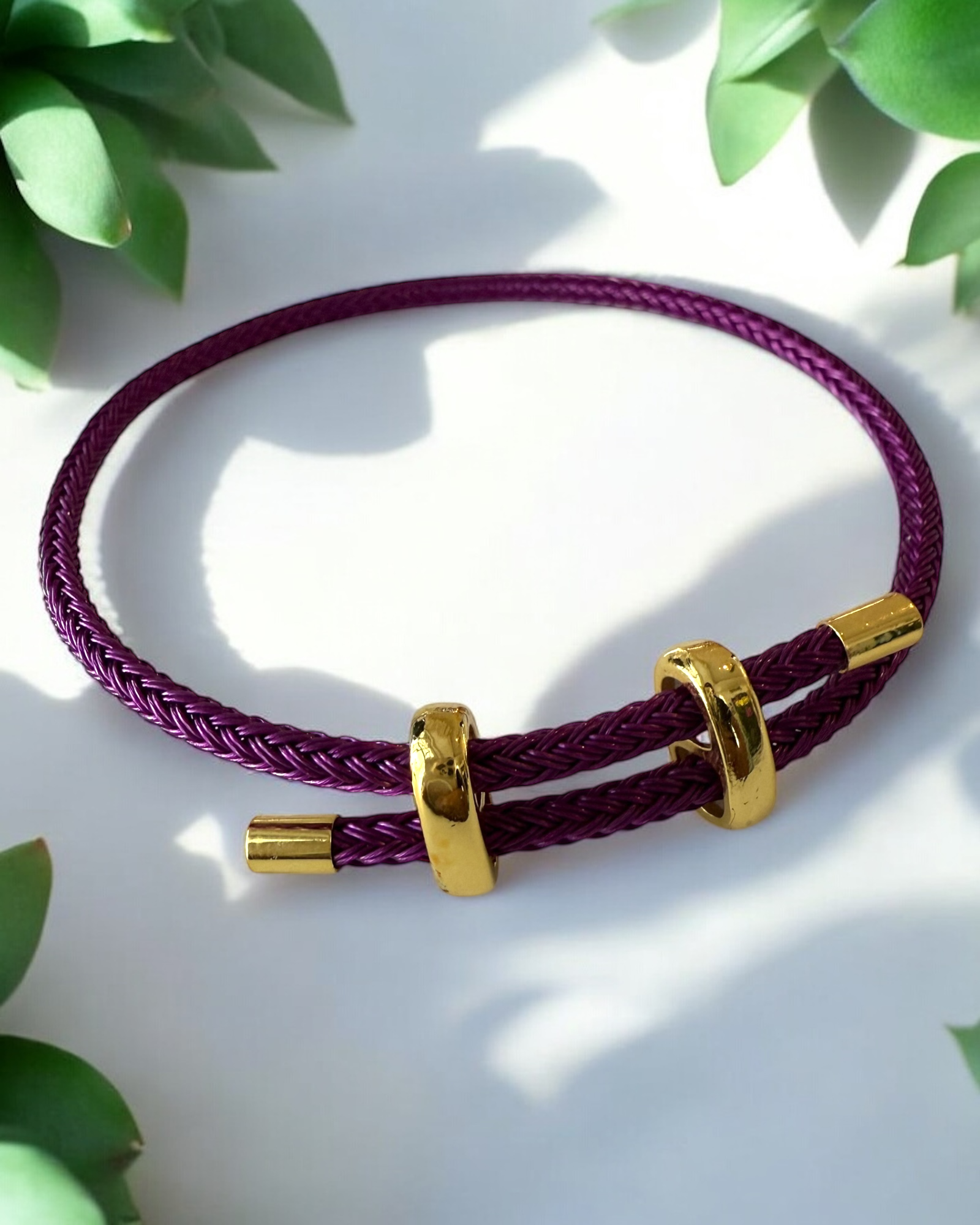 Dark Orchid Bracelet | MEN ACCESSORIES | LAVISH NY | OUTFAIR | OUTFAIR