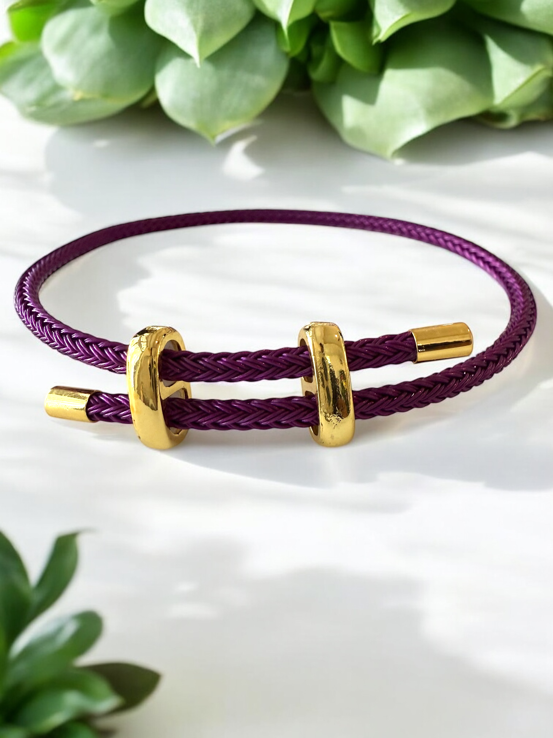 Dark Orchid Bracelet | MEN ACCESSORIES | LAVISH NY | OUTFAIR | OUTFAIR