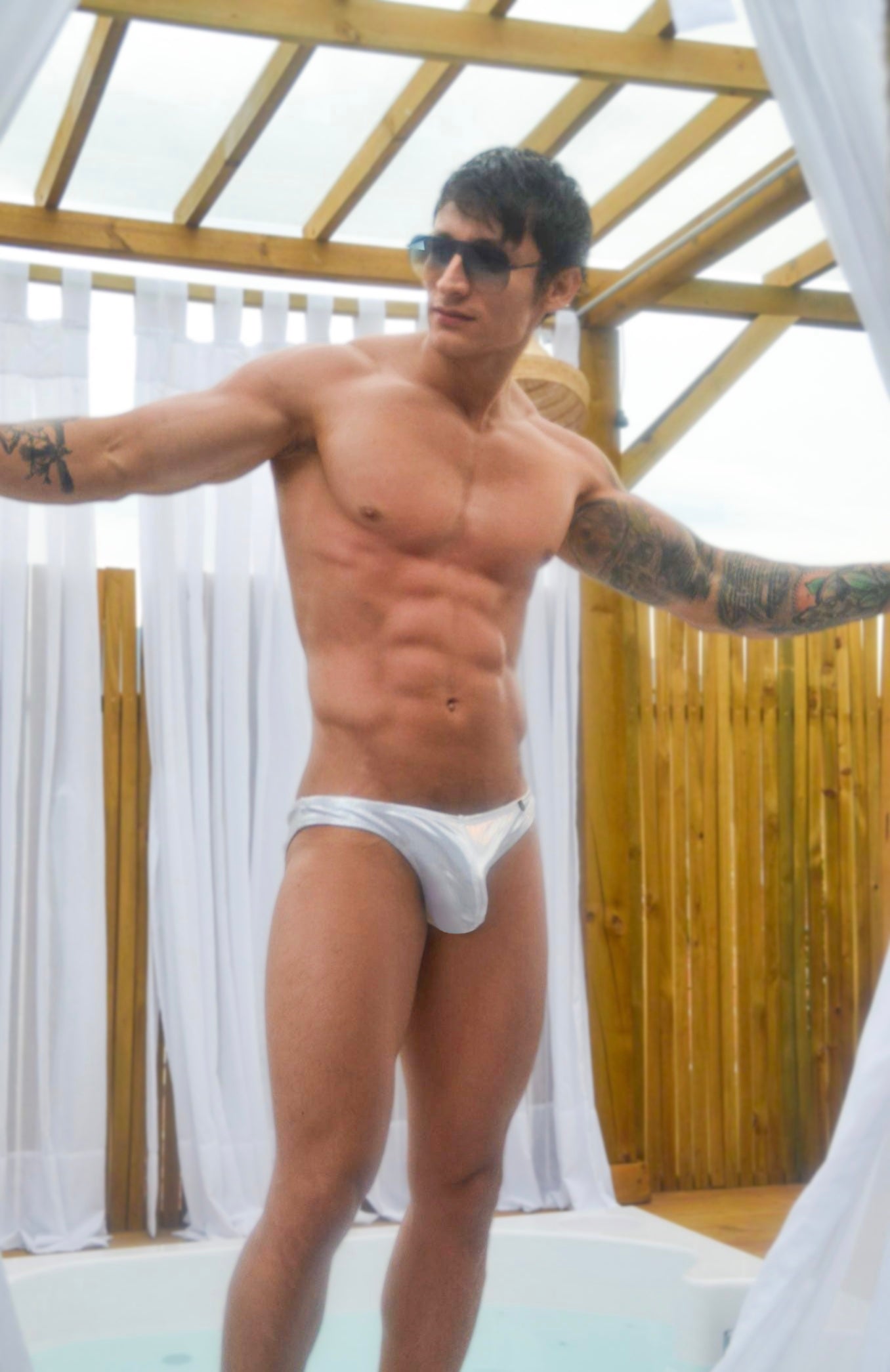 Adonis GLAM BOY Silver Bikini | MEN SWIMWEAR | XPARTACUS | OUTFAIR | OUTFAIR