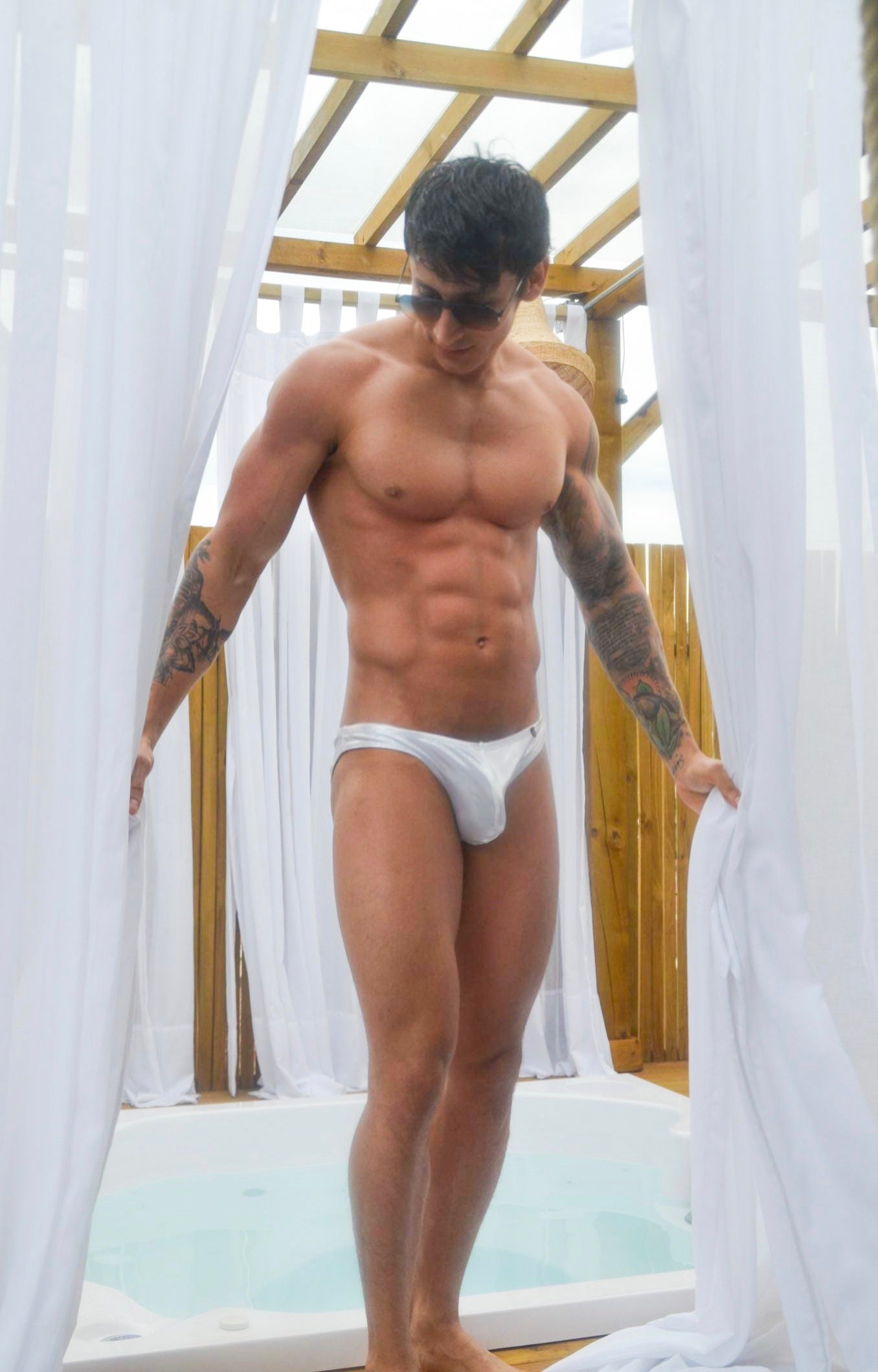 Adonis GLAM BOY Silver Bikini | MEN SWIMWEAR | XPARTACUS | OUTFAIR | OUTFAIR