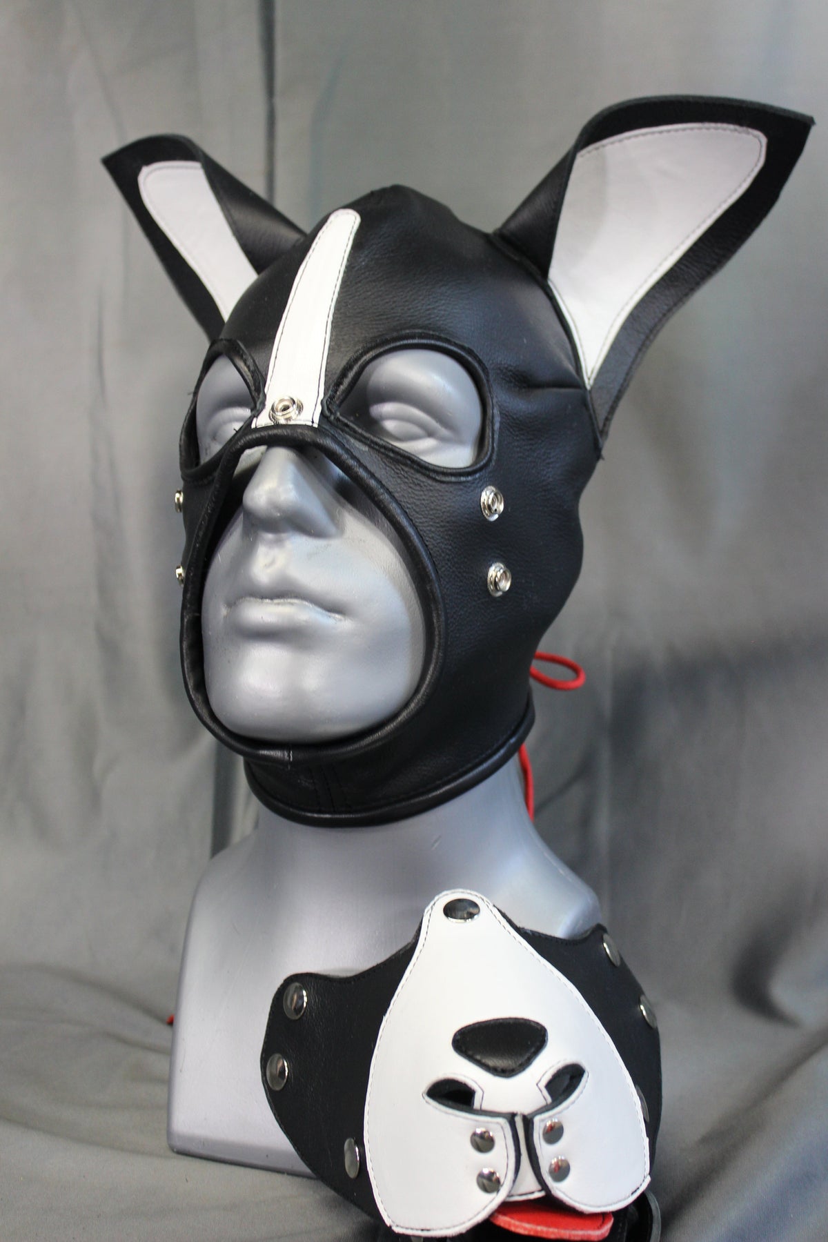Boston Terrier Whole Head Pup Hood - view 4