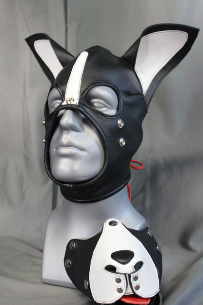 Boston Terrier Whole Head Pup Hood - view 4