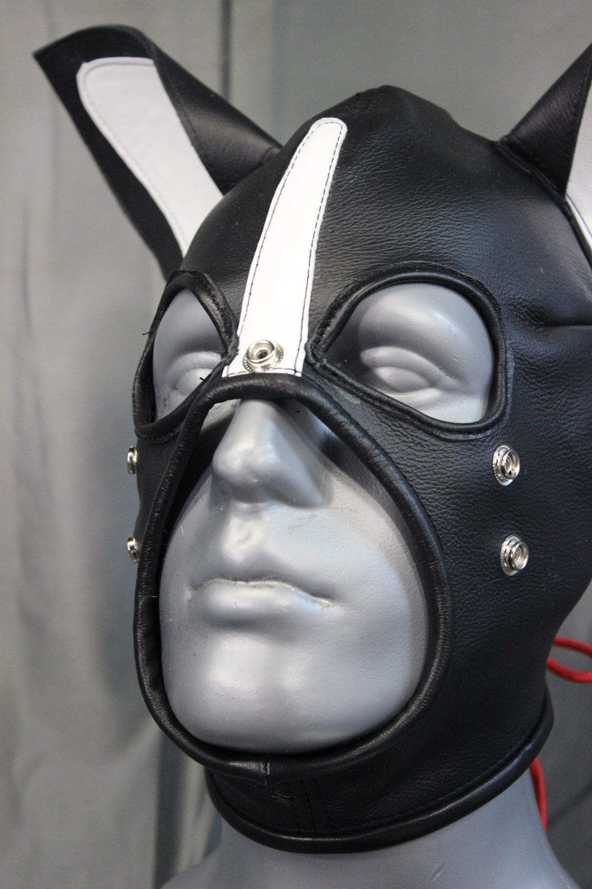 Boston Terrier Whole Head Pup Hood - view 5