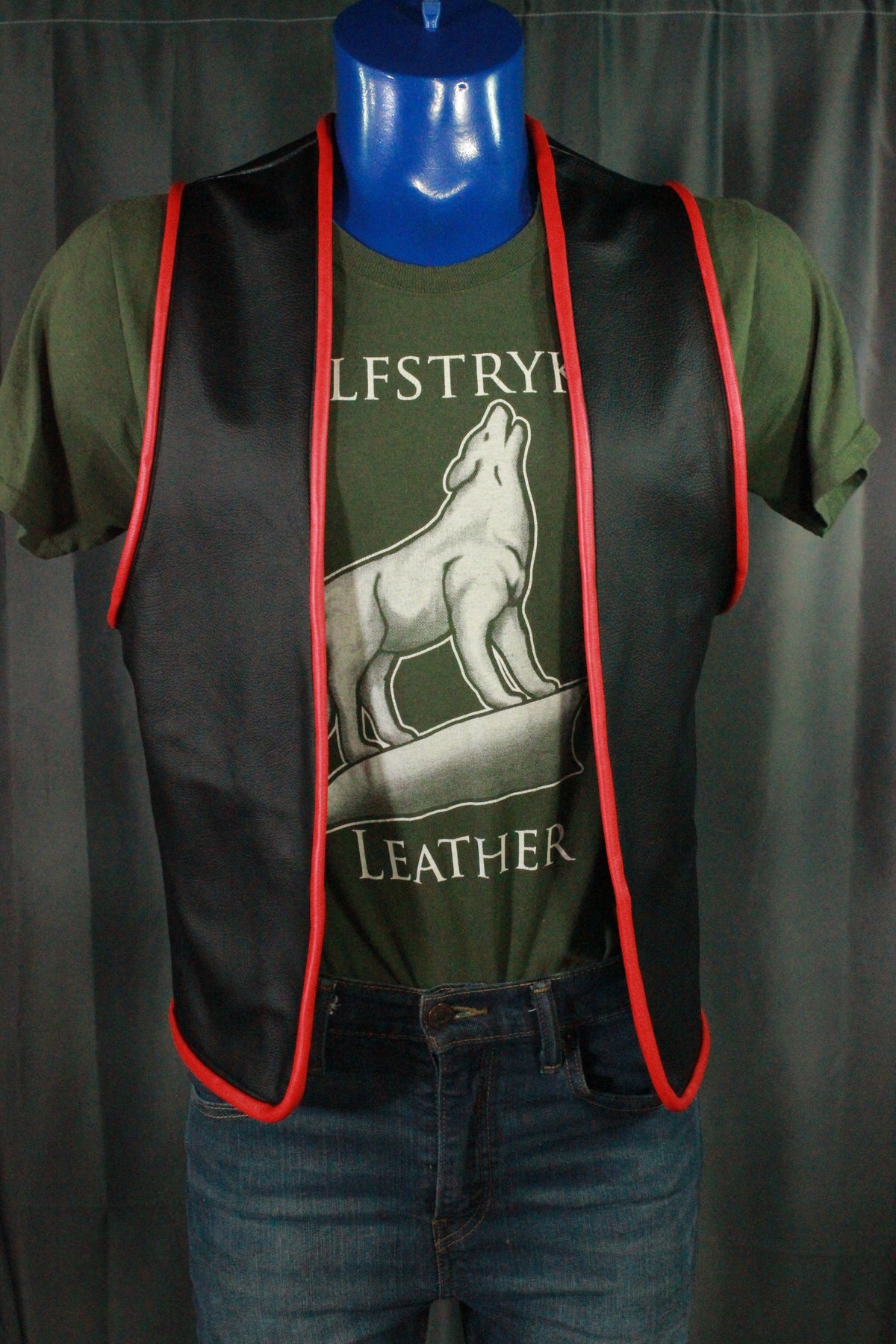 Pinstripe Bar Vest - front view