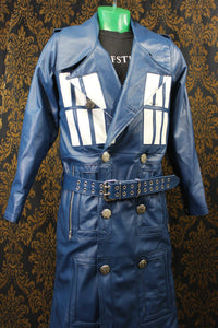 TARDIS Trench Coat - front view