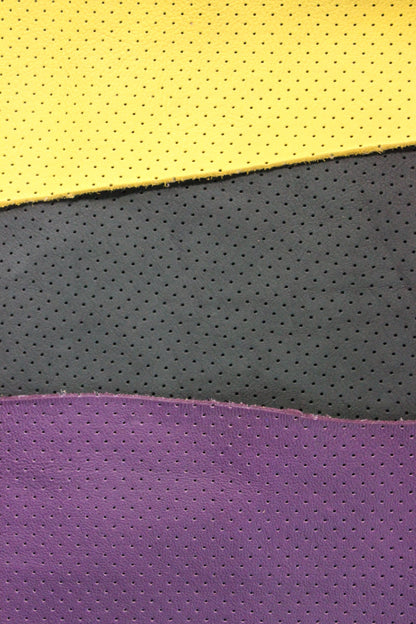 Perforated Leather Face Mask with Filter Pouch - view 9