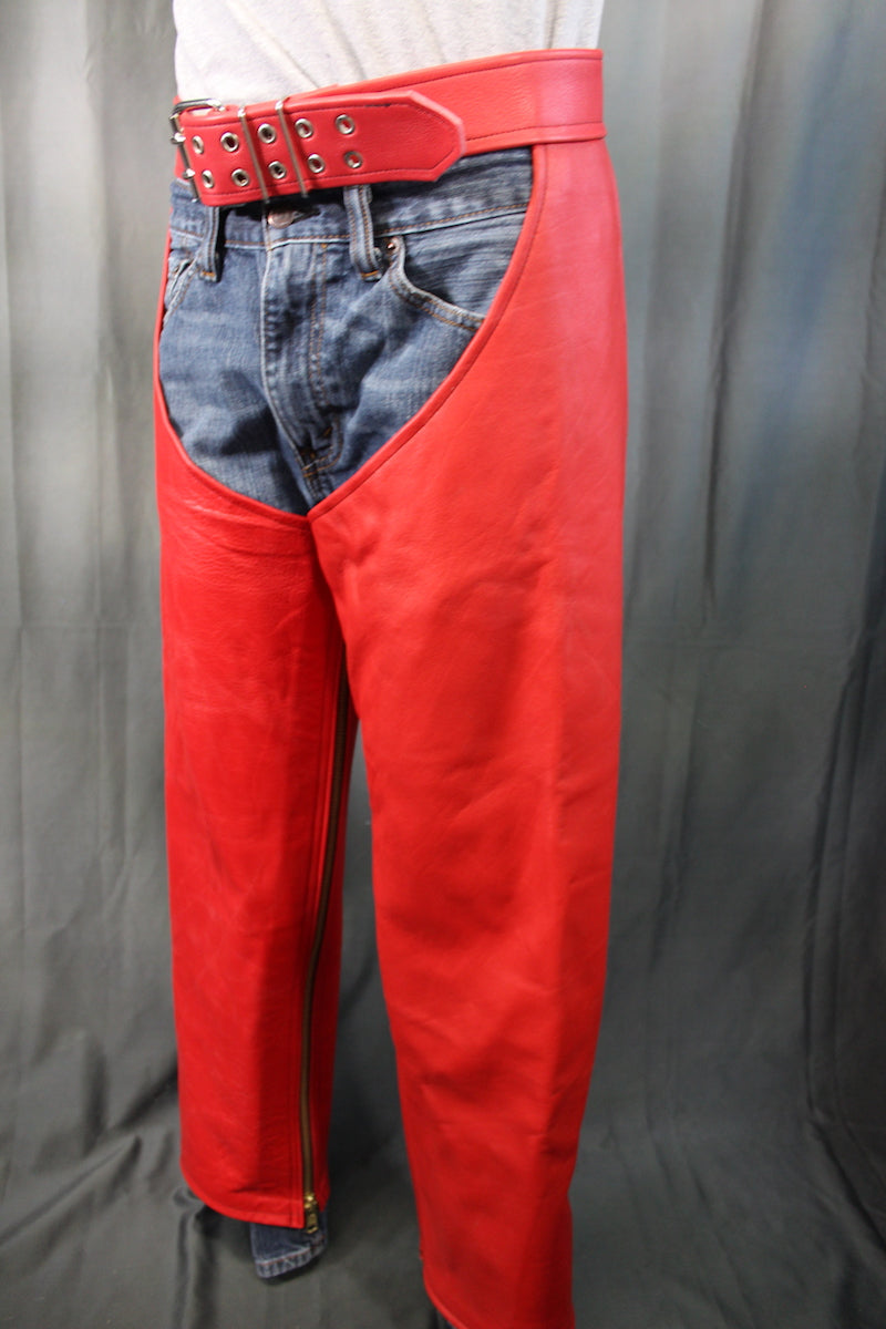 Colored Leather Chaps - view 3