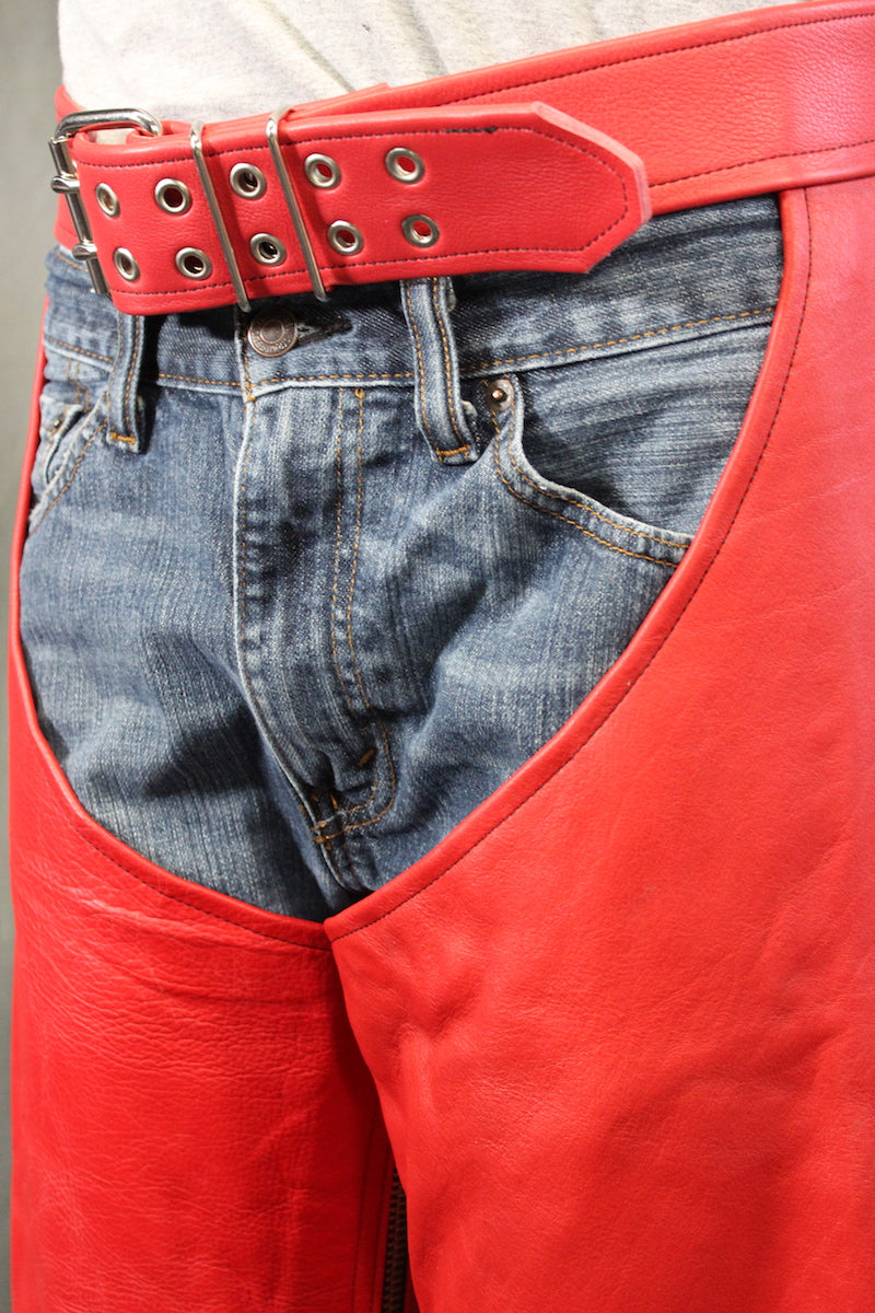 Colored Leather Chaps - view 4