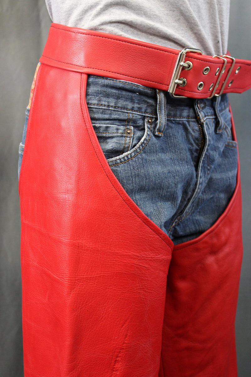 Colored Leather Chaps - view 6