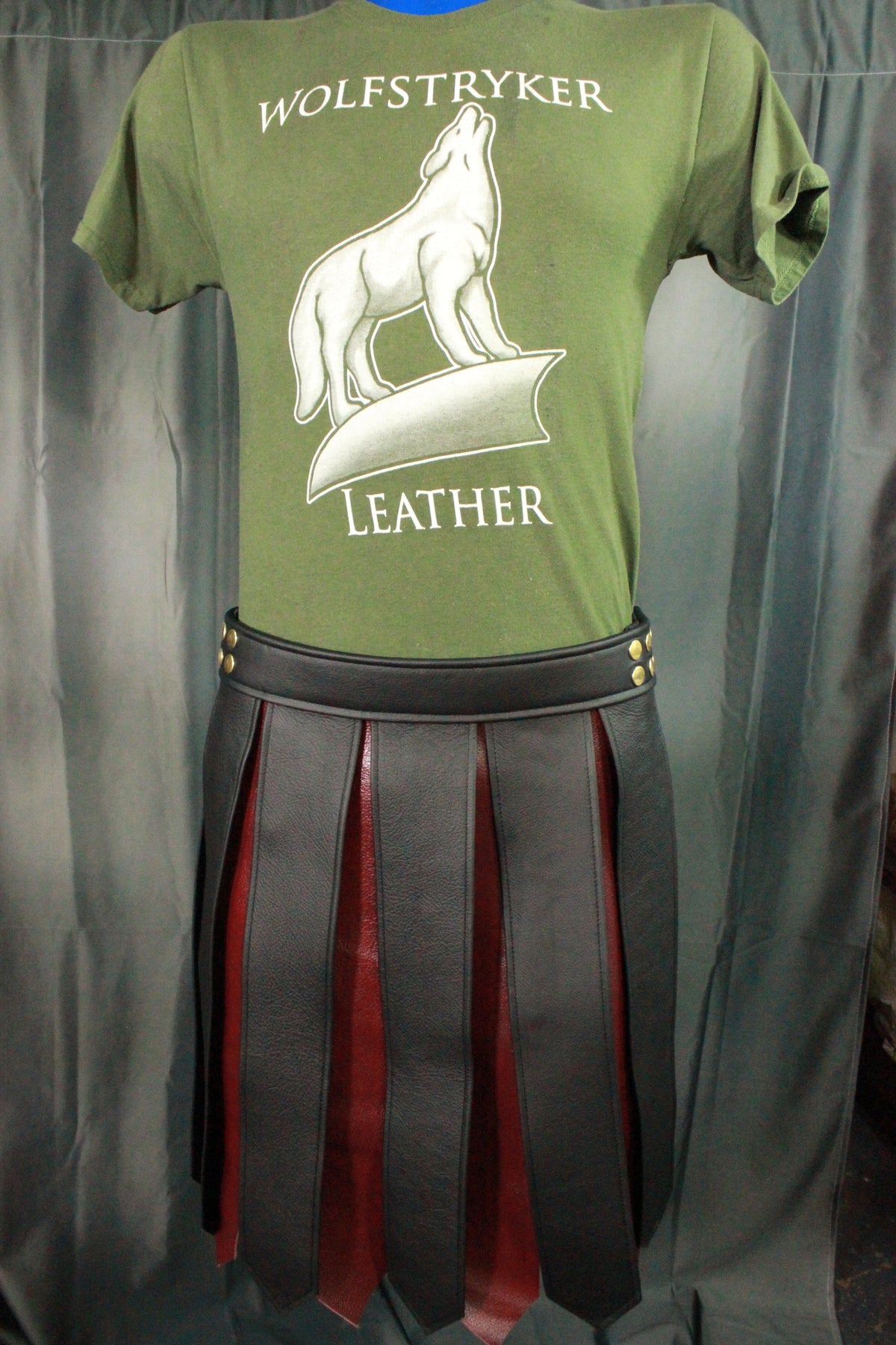 Leather Gladiator Kilt - view 4