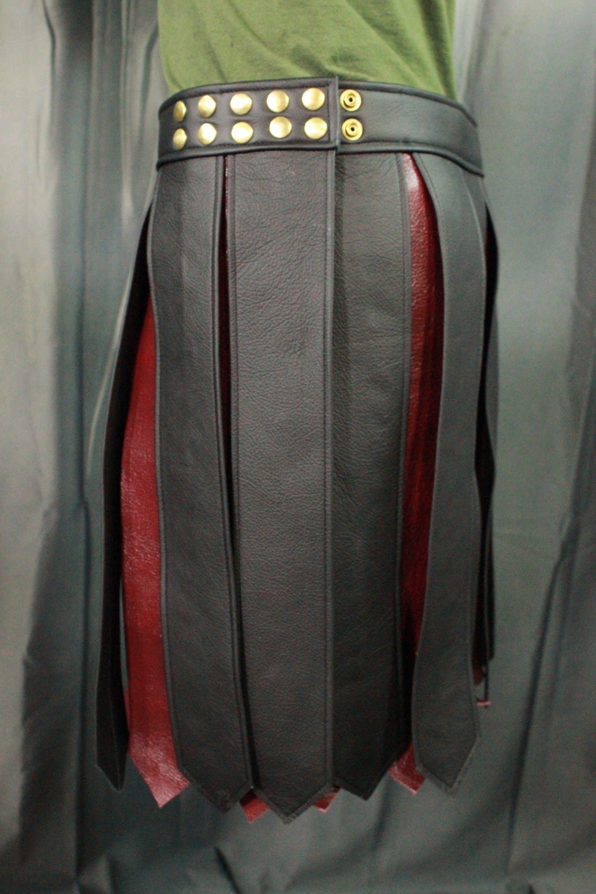 Leather Gladiator Kilt - view 6