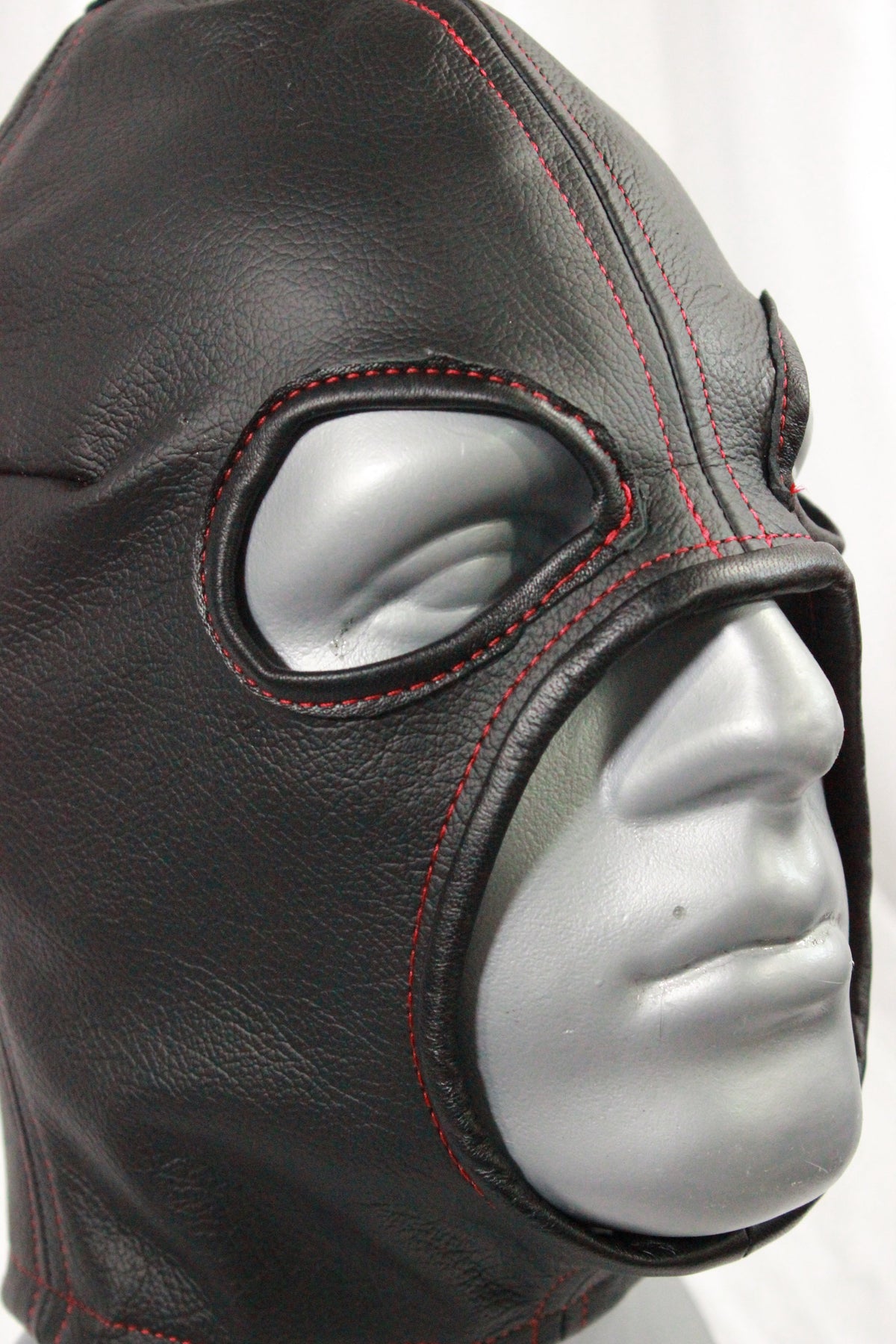 Gimp Hood with Open Eyes & Mouth - front view