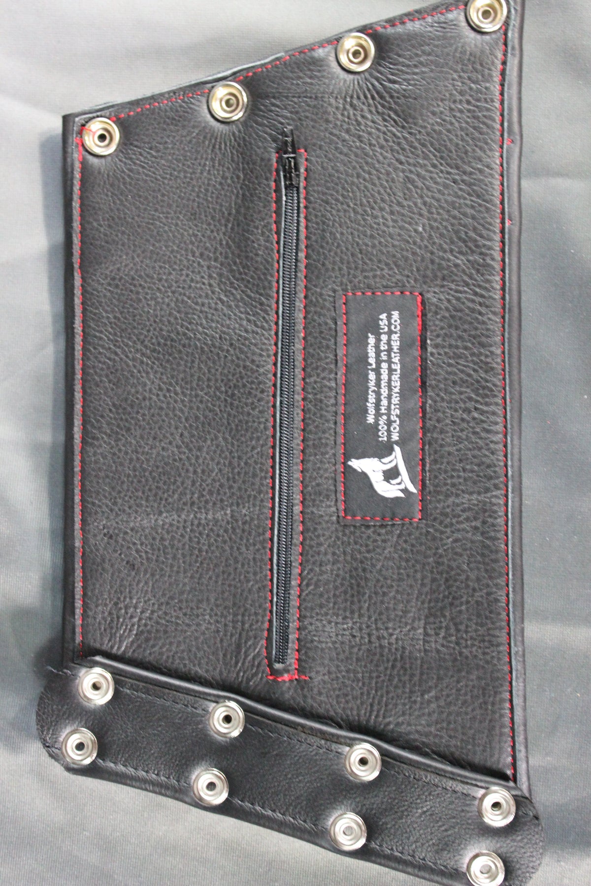 Quilted Wrist Bracer with Wallet Compartment (5") - view 13