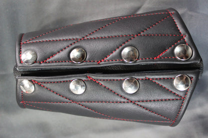 Quilted Wrist Bracer with Wallet Compartment (5") - view 18