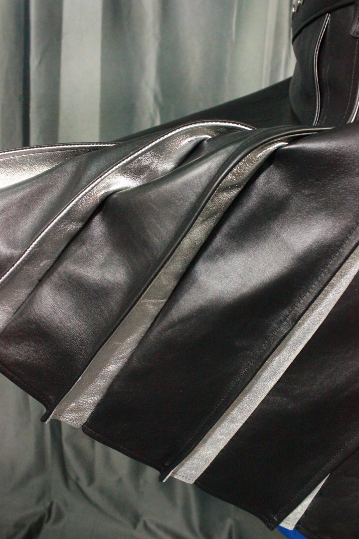 Pleated Leather Kilt - view 24