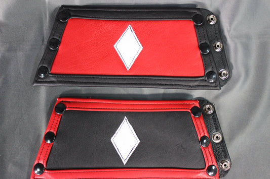 Harlequin Bracers - Sold as a PAIR! - front view