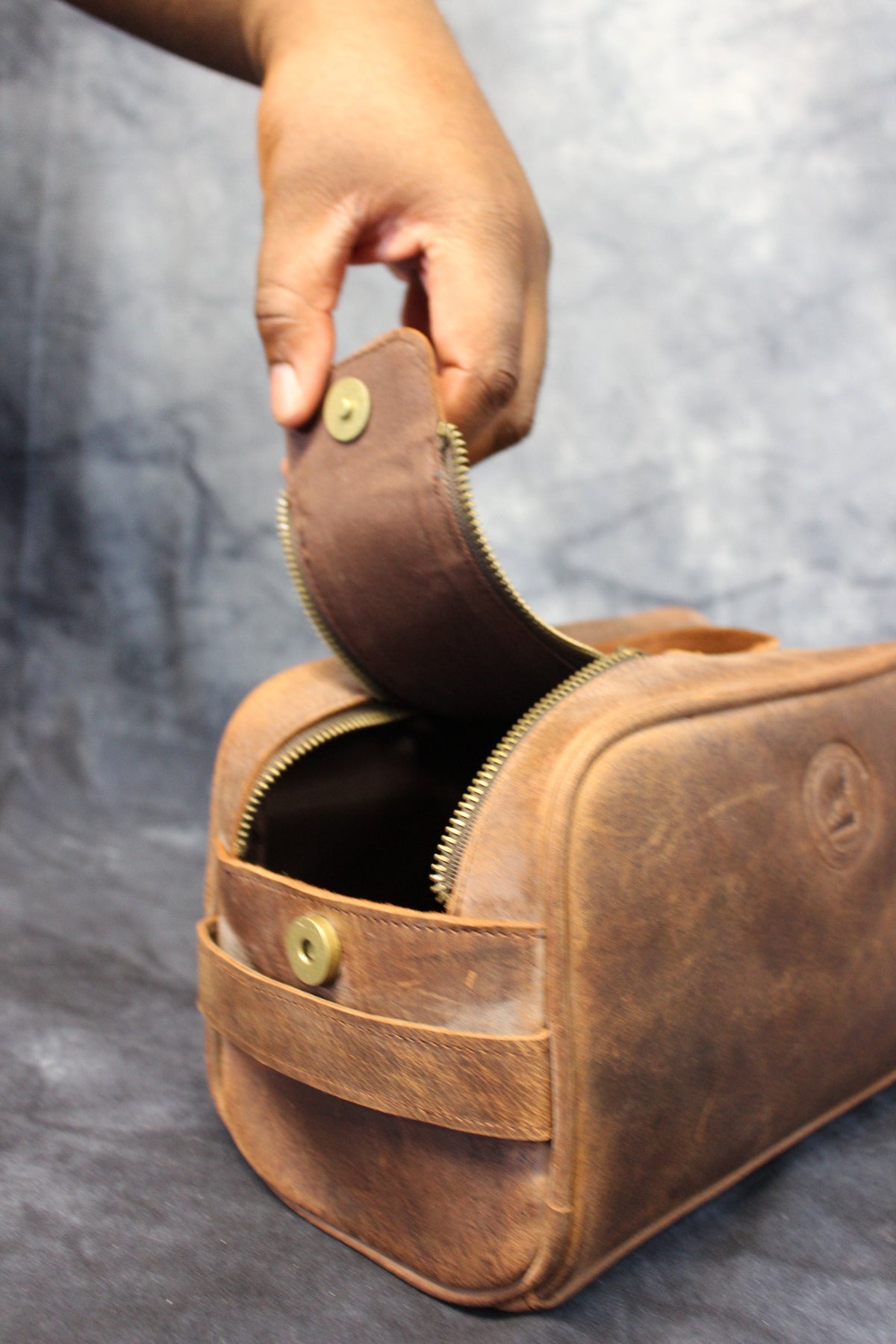 Leather Dopp Kit - view 12