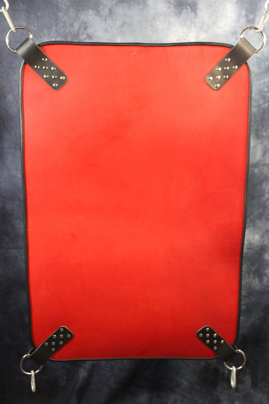 Solid Leather Sling - front view