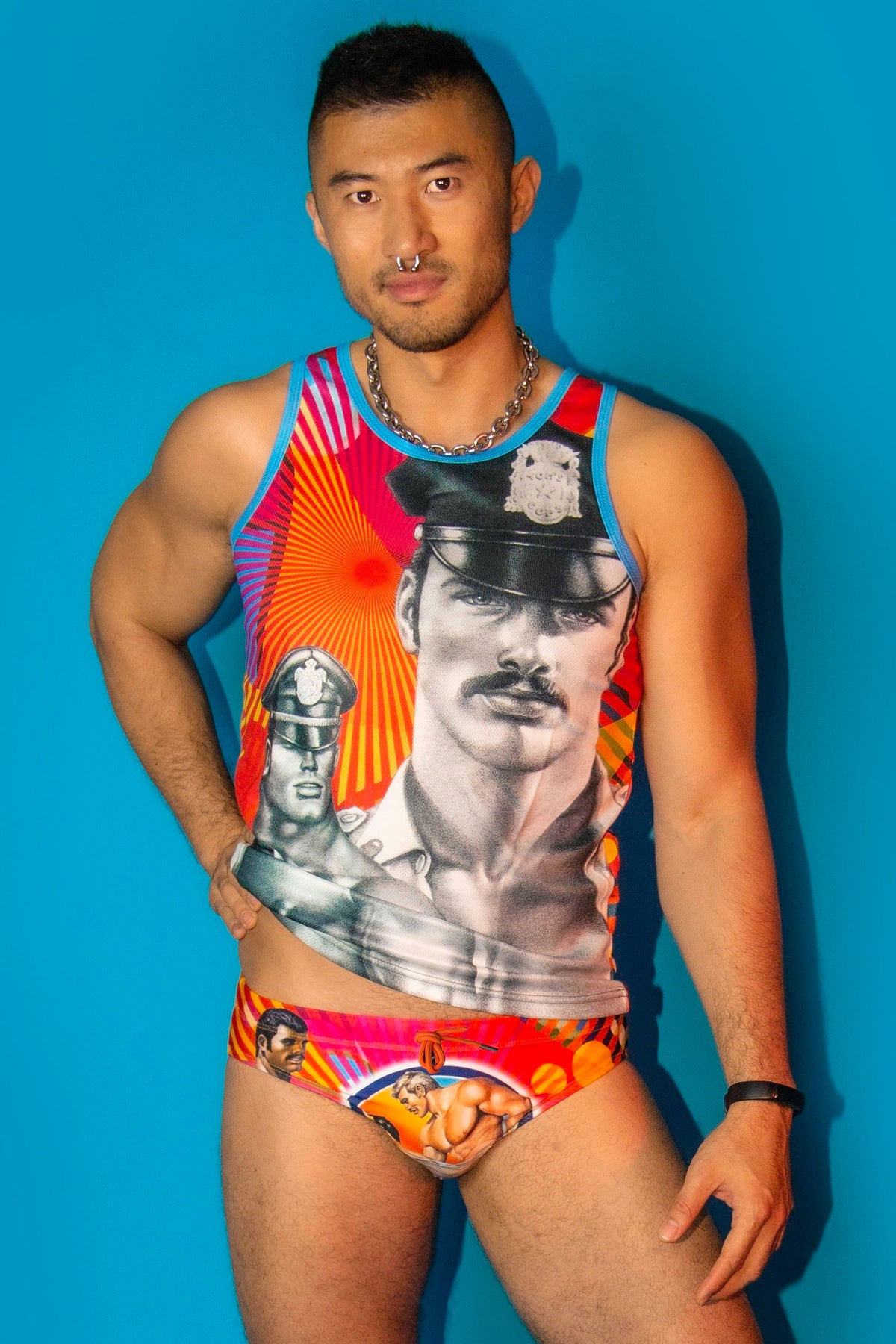 Tom of Finland "PRIDE" Swim Brief | MEN SWIMWEAR | TOM OF FINLAND | OUTFAIR | OUTFAIR