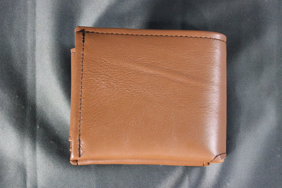 Classic Leather Wallet with Dual ID Flaps - view 4
