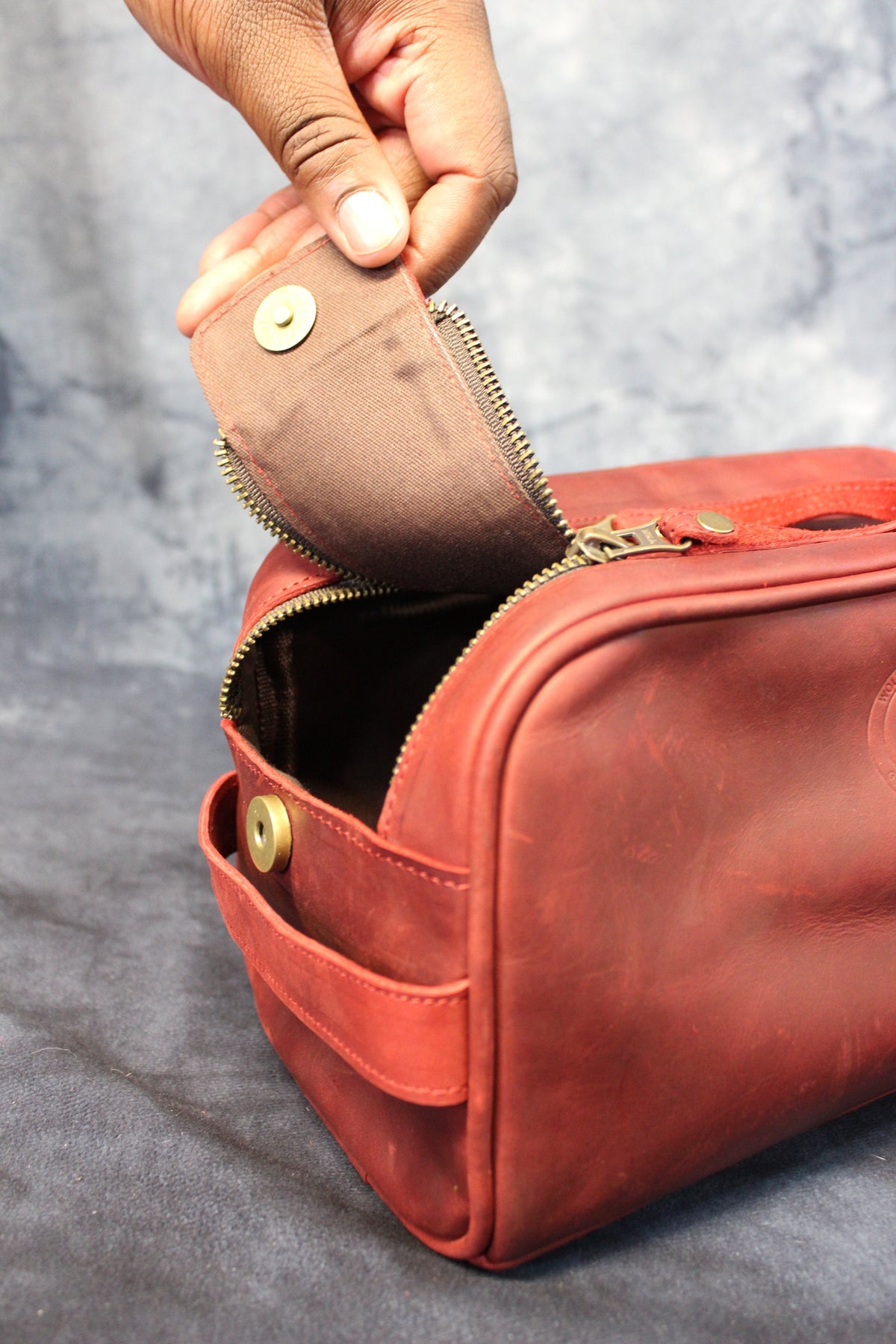 Leather Dopp Kit - view 10