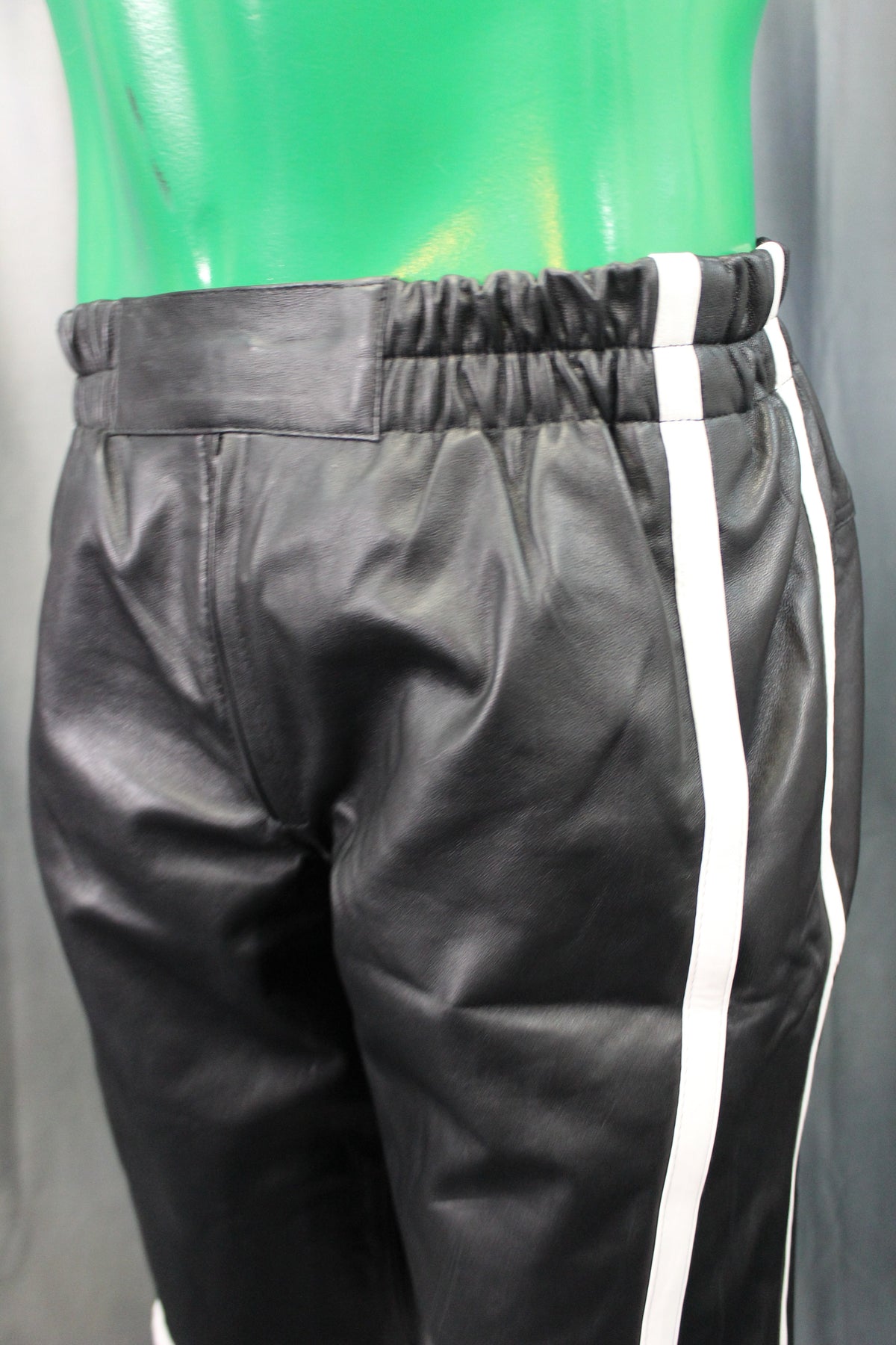 Basketball Shorts in Black and White - front view
