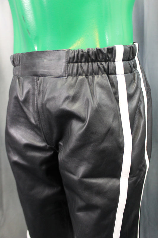 Basketball Shorts in Black and White - front view