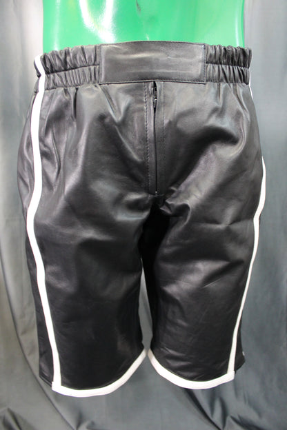 Basketball Shorts in Black and White - view 2