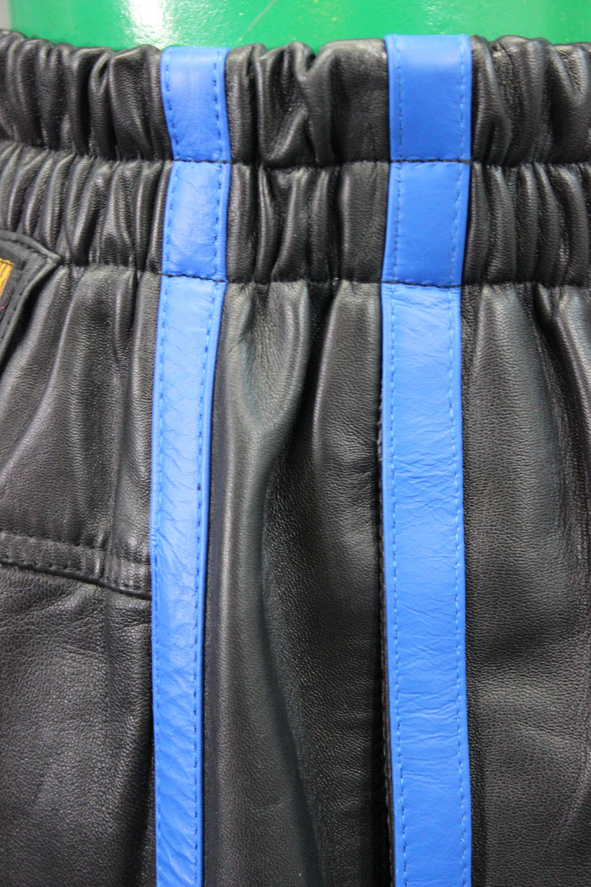 Basketball Shorts in Black and Blue - view 2