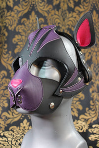 Tabby Kitty Hood - front view