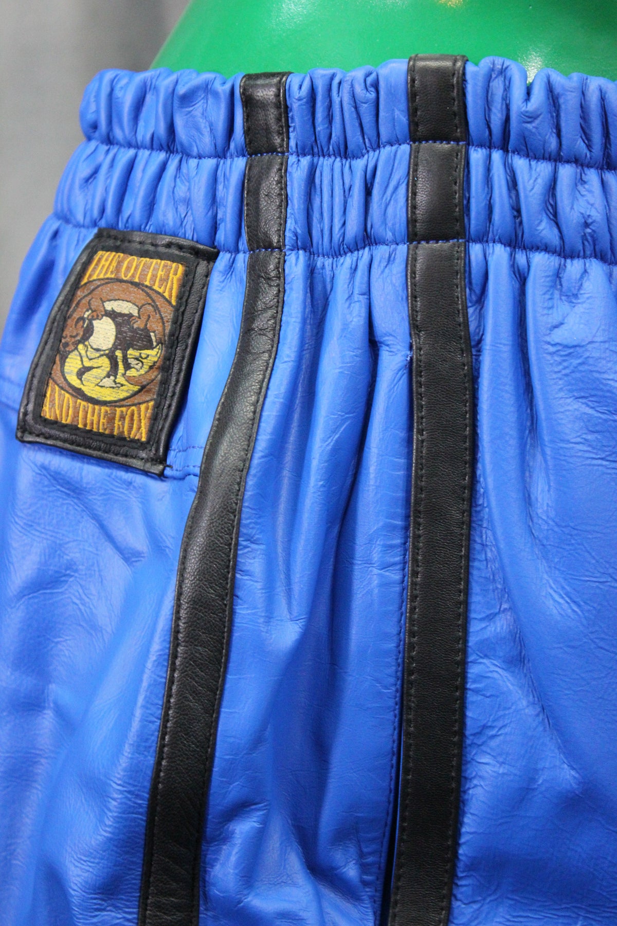 Basketball Shorts in Blue and Black - view 3