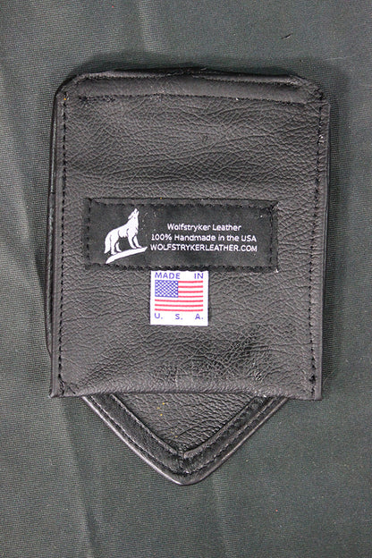 Colored Leather Pocket Flag - view 3