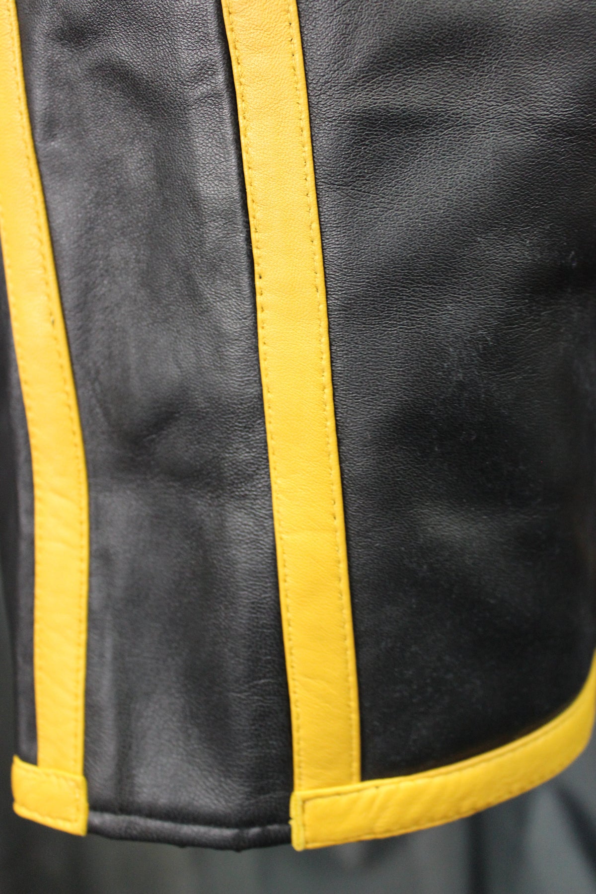 Basketball Shorts in Black and Yellow - view 2