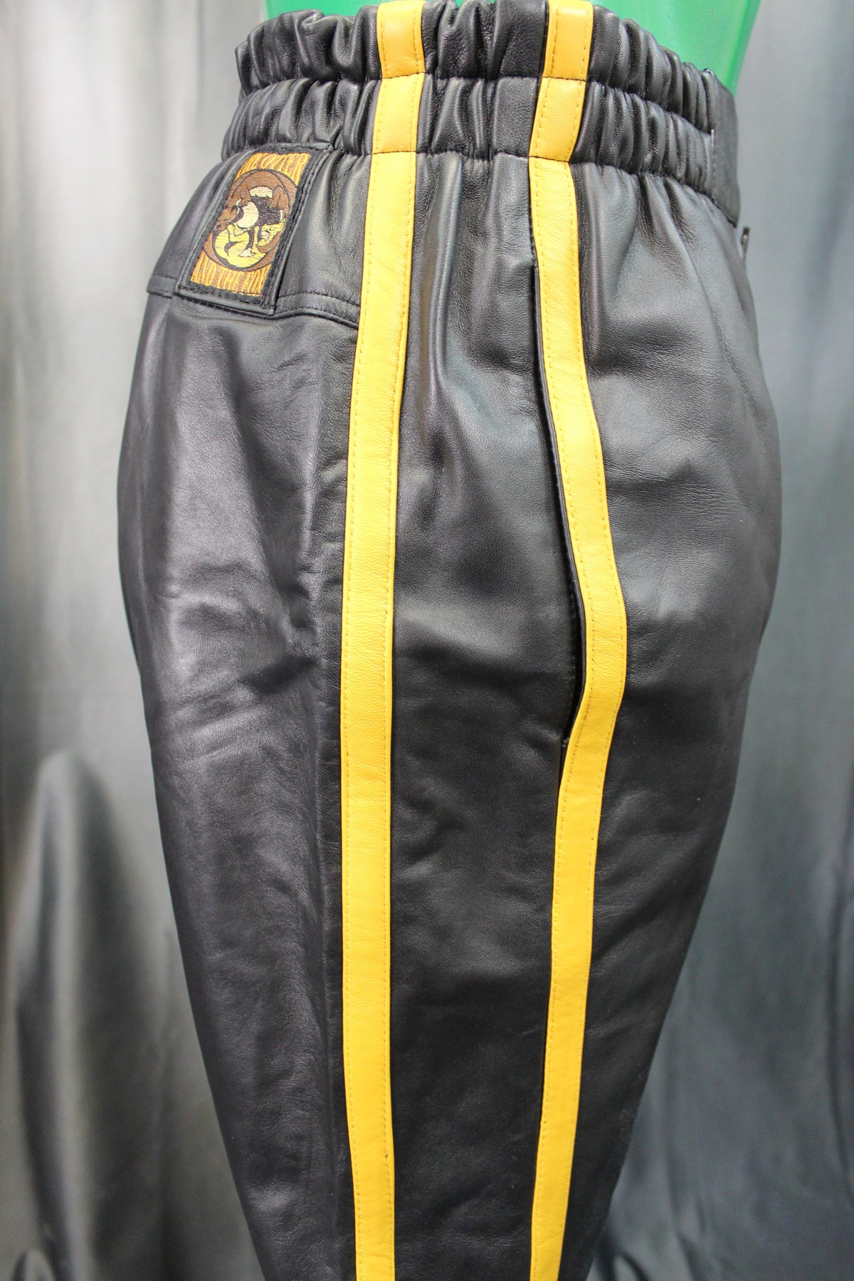 Basketball Shorts in Black and Yellow - view 3