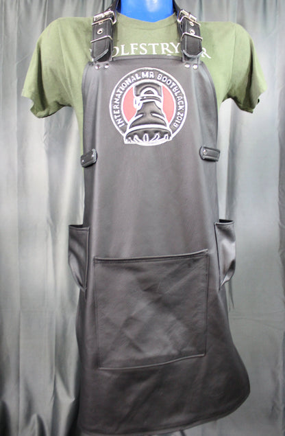Custom Leather Aprons - front view