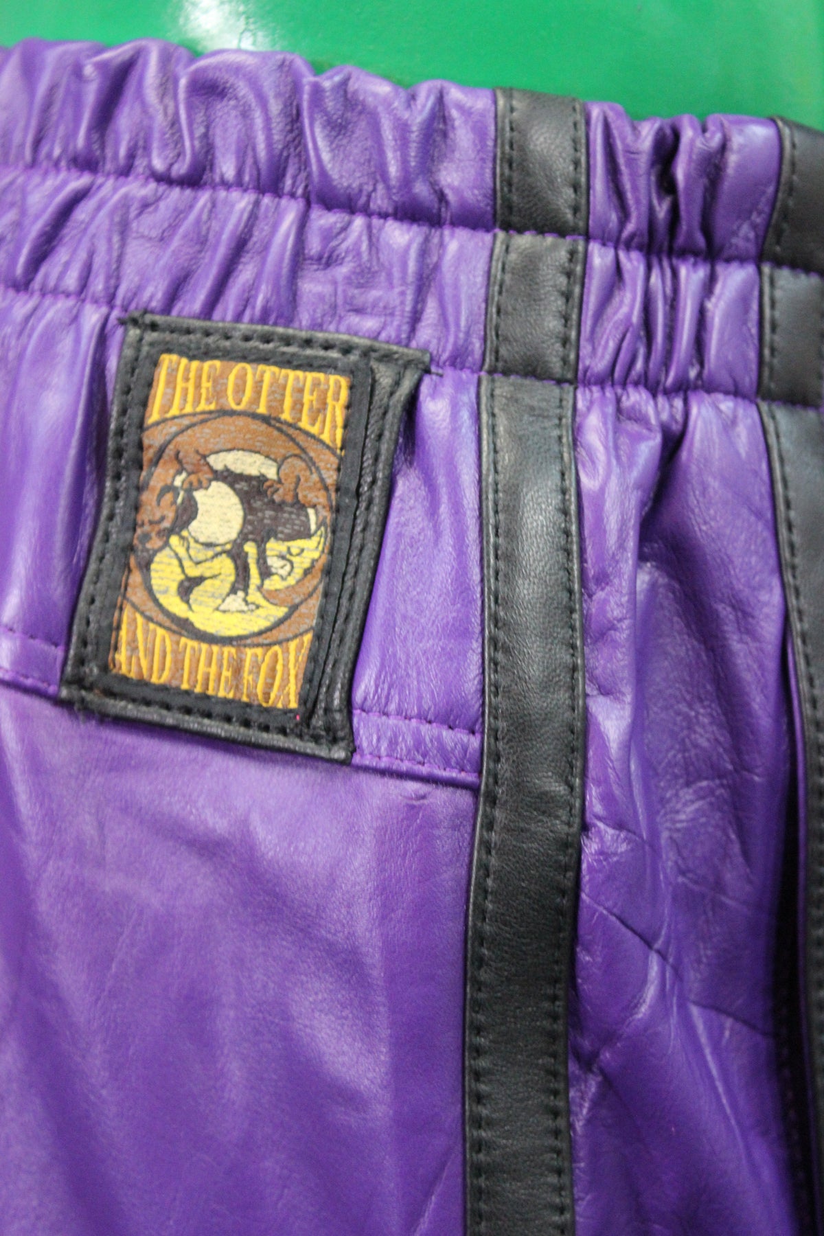 Basketball Shorts in Purple and Black - view 4
