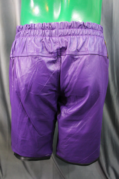 Basketball Shorts in Purple and Black - view 6
