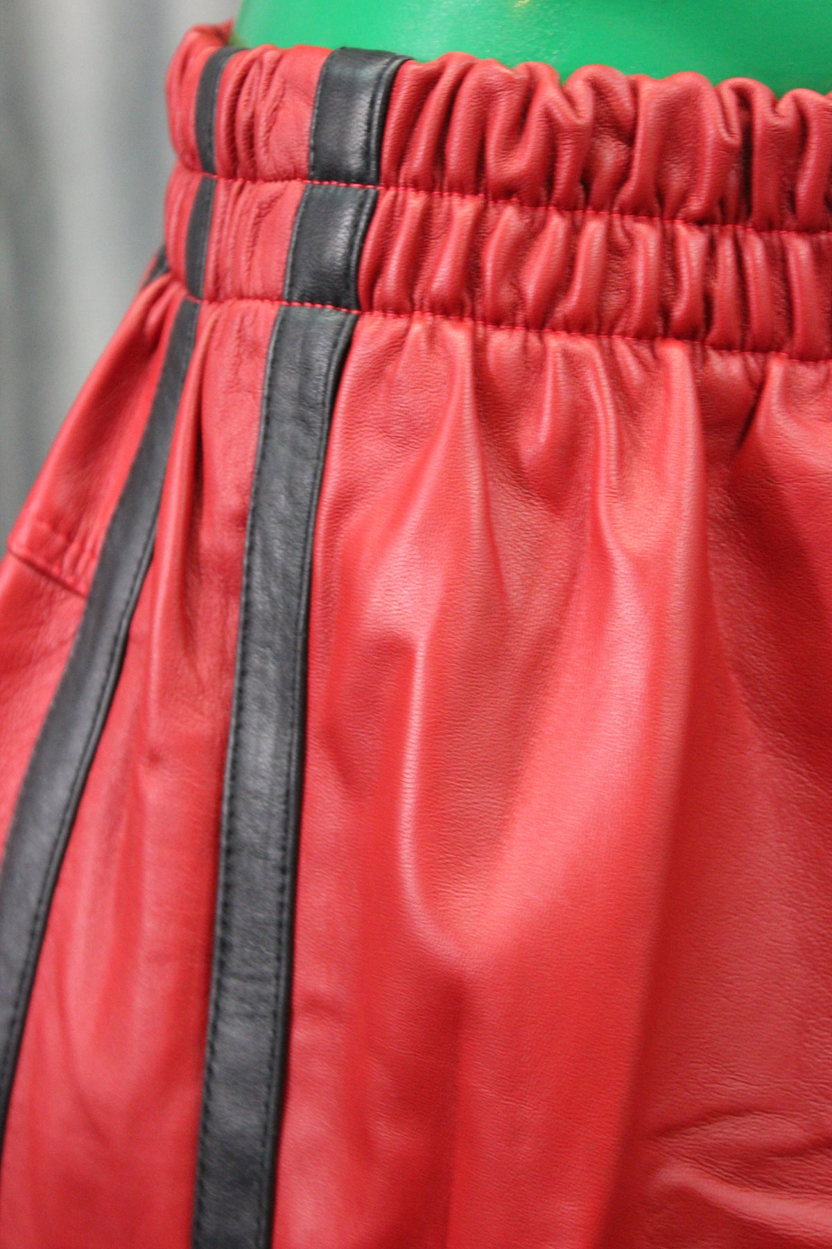 Basketball Shorts in Red and Black - view 3