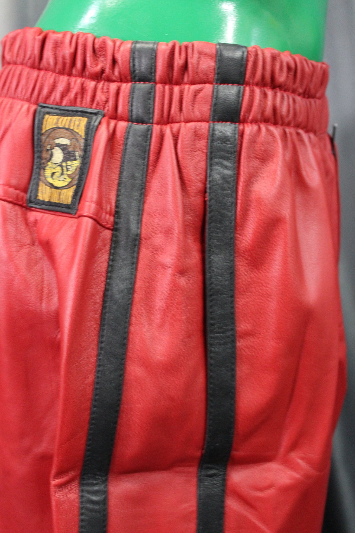 Basketball Shorts in Red and Black - view 4