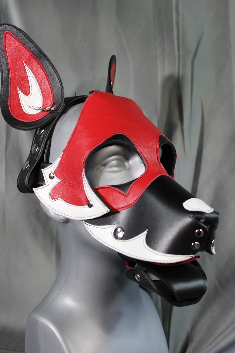 German Shepherd Style Pup Hood - front view
