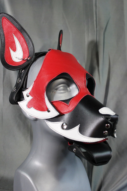 German Shepherd Style Pup Hood - front view
