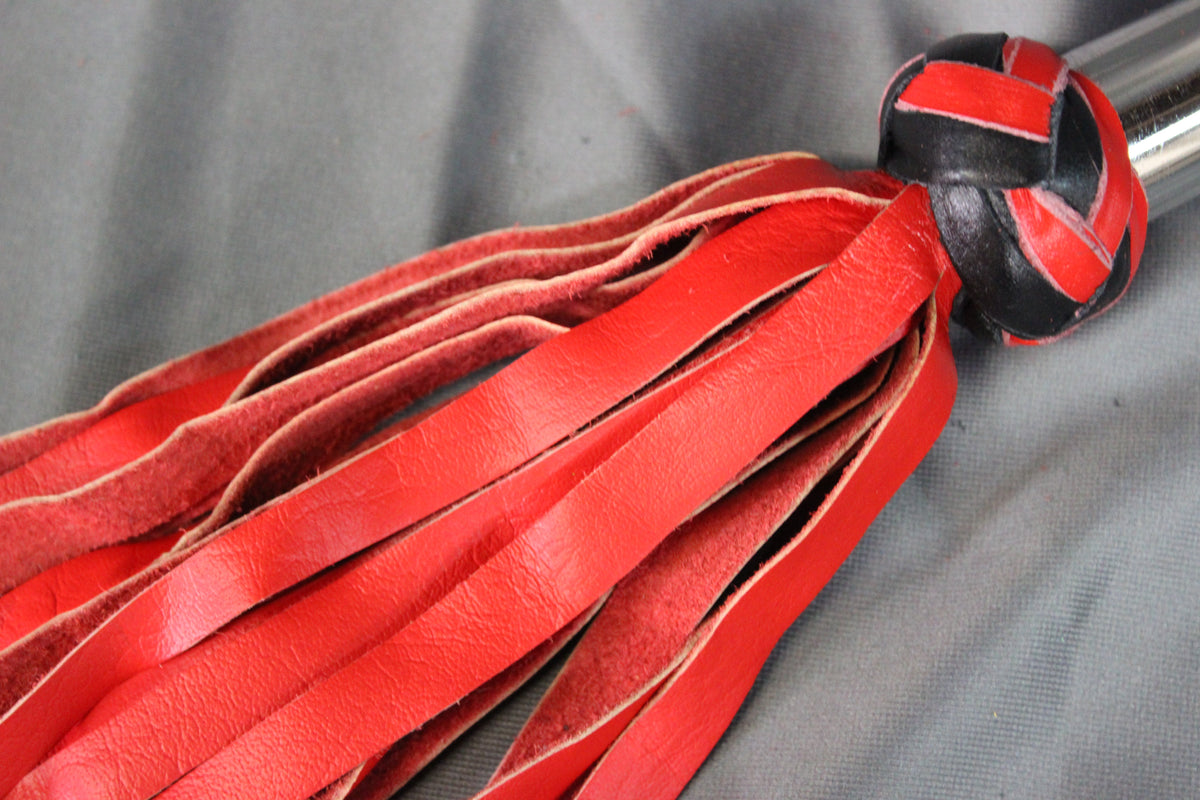 Polished Metal Handle Floggers - view 2