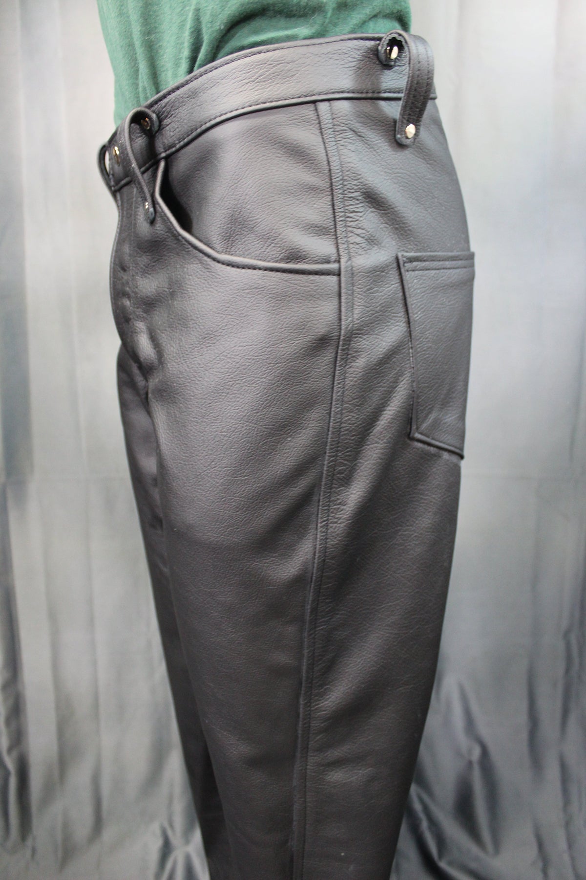 Classic Leather Pants - view 3
