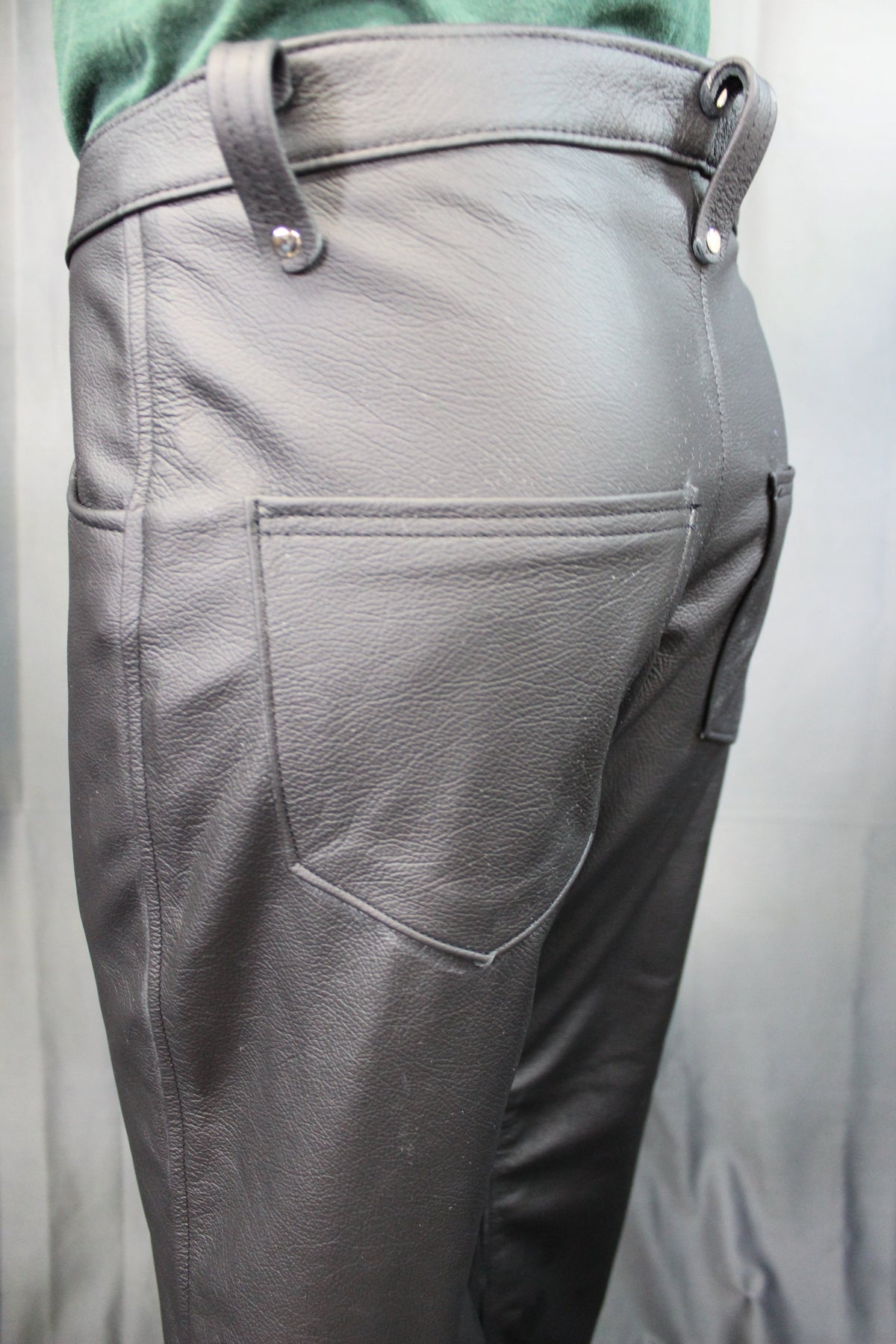 Classic Leather Pants - view 4