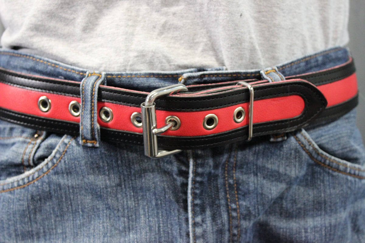 Two Tone Latigo Belts - view 9