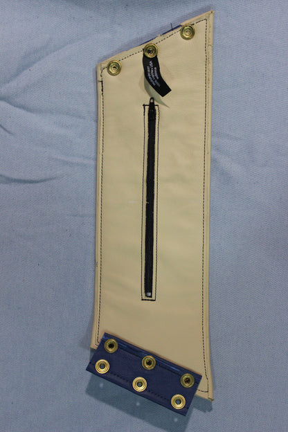 White and Blue Bracers - view 3