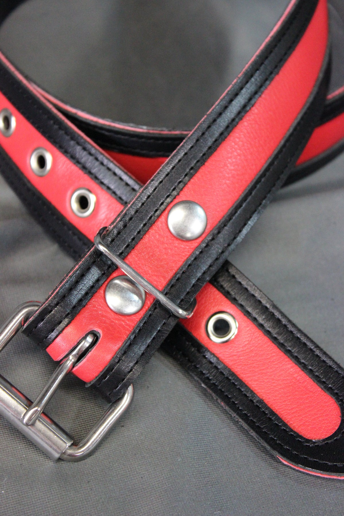 Two Tone Latigo Belts - view 12